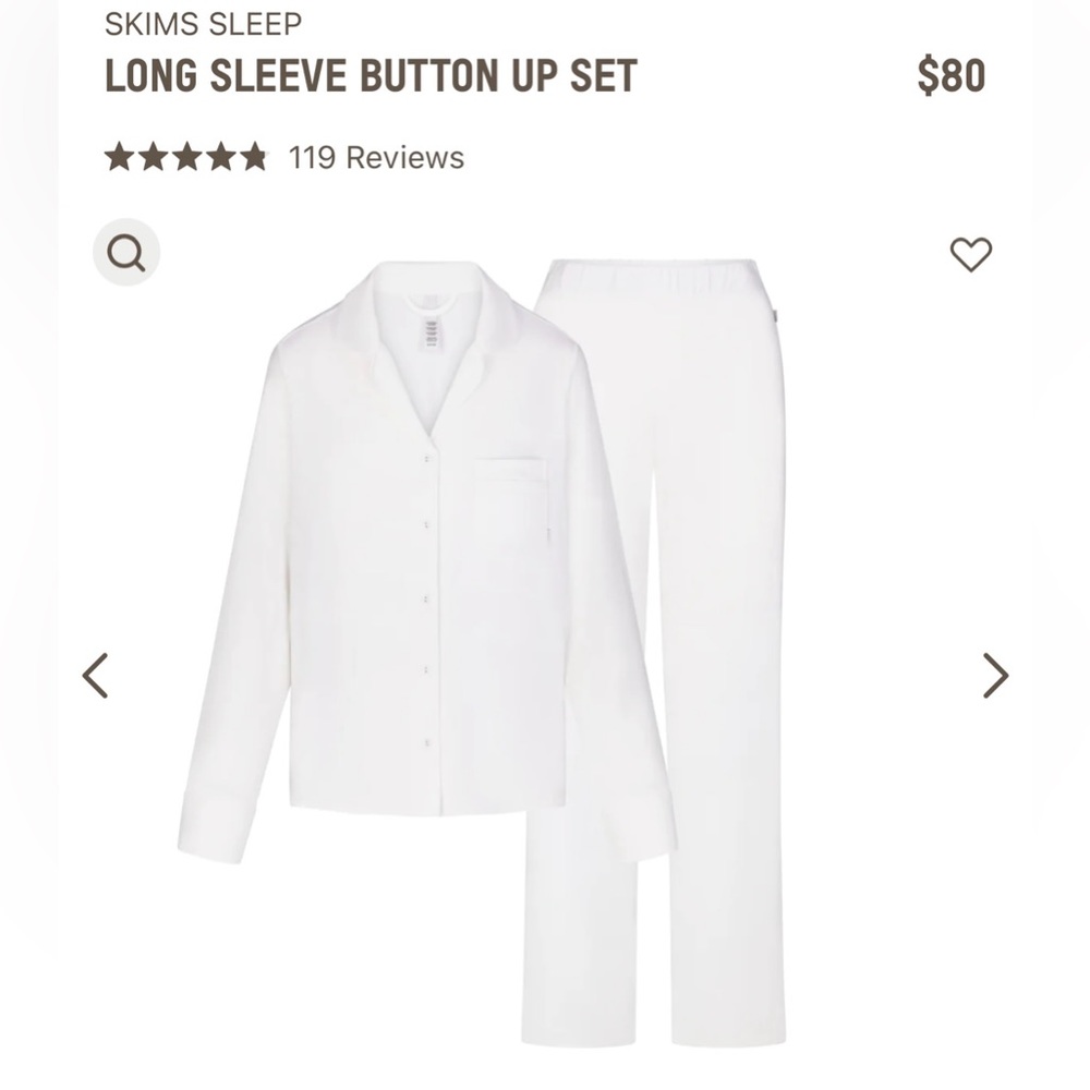 SKIMS Sleep Set- BNWT